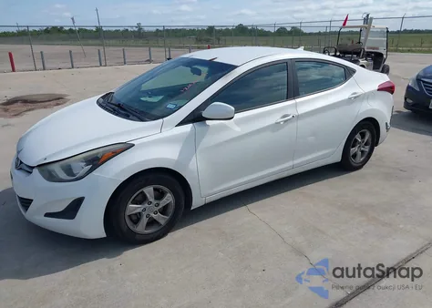 2014 Hyundai Elantra Se z USA, uszkodzony, nr VIN 5NPDH4AE9EH516928